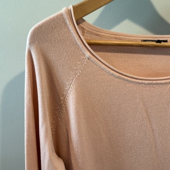 Pink Clover XL Valencia Pink Curved Hem Sweater - Picture 3 of 8